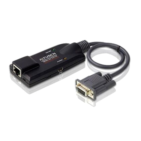 ATEN KVM Cable Adapter with RJ45 to Serial Console to suit KN21xxV, KN41xxV, KN21xx, KN41xx, KM series - SuperSaverAU - view 1