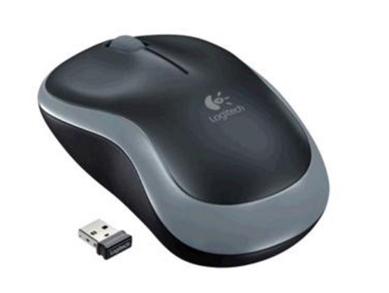 Logitech M185 Wireless Mouse Grey 1-Year Battery Nano Receiver 2.4 GHz - SuperSaverAU - view 1