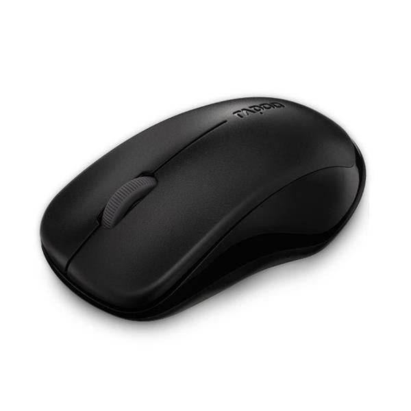 RAPOO 1620 2.4G Wireless Entry Level Mouse Black - SuperSaverAU - view 1