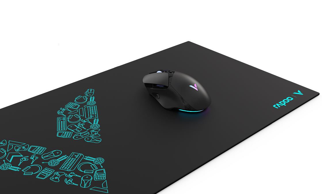 RAPOO Extra Large Mouse Pad 800x300mm, Anti-Skid, Dirt & Scratch Resistant - SuperSaverAU - view 1