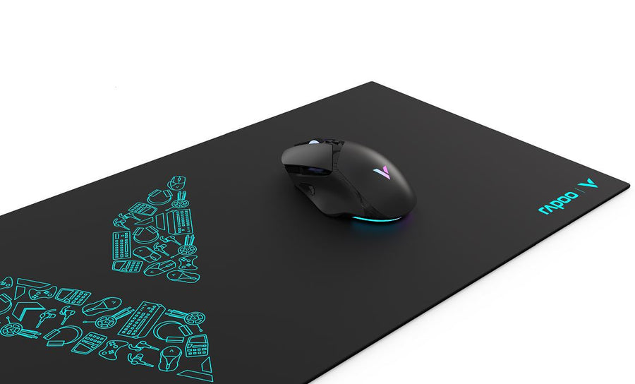 RAPOO Extra Large Mouse Pad 800x300mm, Anti-Skid, Dirt & Scratch Resistant - SuperSaverAU - view 1