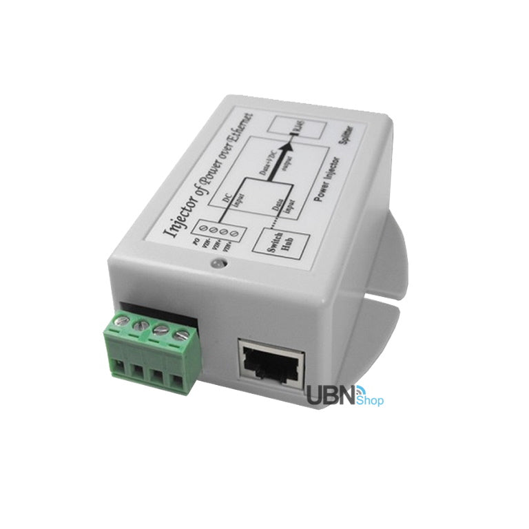 UBIQUITI Tycon Power TP-DCDC-1224G 24V Passive POE Output Gigabit Injector - SuperSaverAU - view 1