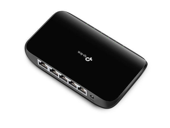 TP-Link SG1005D 5 Port Switch Desktop Gigabit Plastic Case - SuperSaverAU - view 1