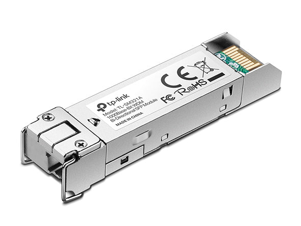 TP-Link 1000Base-BX WDM Bi-Directional SFP Module 1550nm TX 1310nm RX 2KM