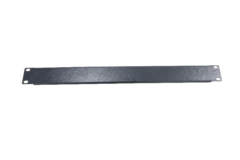 LDR 1U 19' Blanking Panel - Rack Mountable 19' - Black Metal Construction - SuperSaverAU - view 1