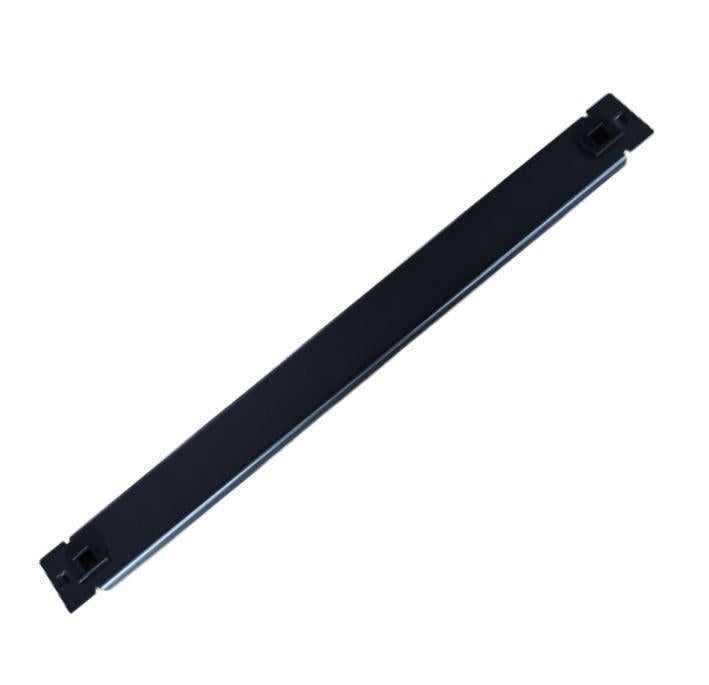 LDR 1U Blanking Panel - Rack Mountable 19' - Tool-less Snap-in - Black Metal - SuperSaverAU - view 1