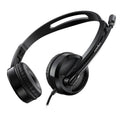RAPOO H100 Wired Stereo Headsets - HD Voice Rotary Microphone Volume Adjustment 3.5mm - SuperSaverAU - view 4