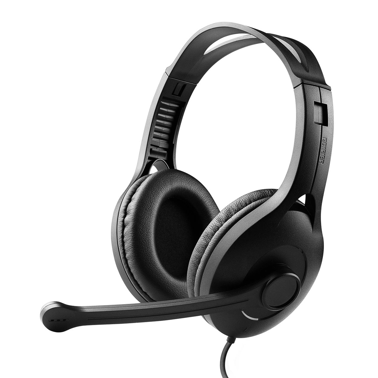 Edifier K800 USB Headset with Microphone - 120 Degree Microphone Rotation, Leather Padded Ear Cups, Volume/Mute Control - Ideal for Gaming, Business - SuperSaverAU - view 1