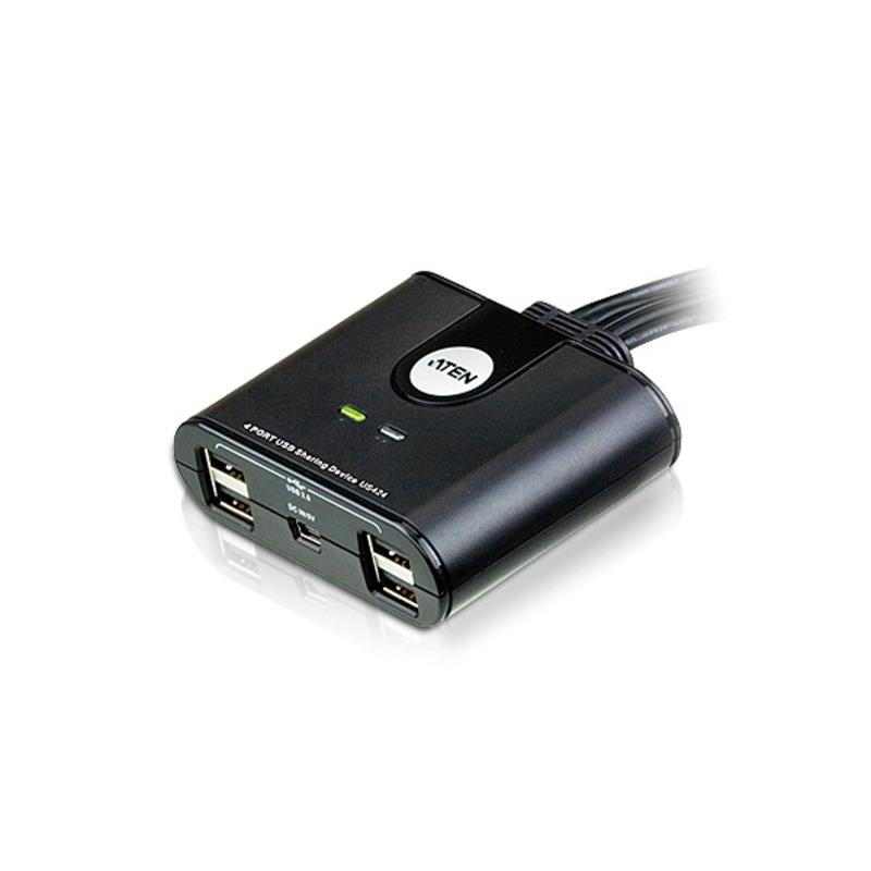 ATEN 4 Port 4 x USB Peripheral Sharing Device - SuperSaverAU - view 1