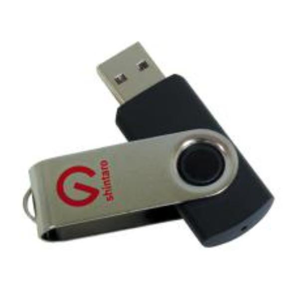 Shintaro 128GB Rotating Pocket Disk USB 3.2 Gen 1 Backward Compatible USB 2.0/3.0