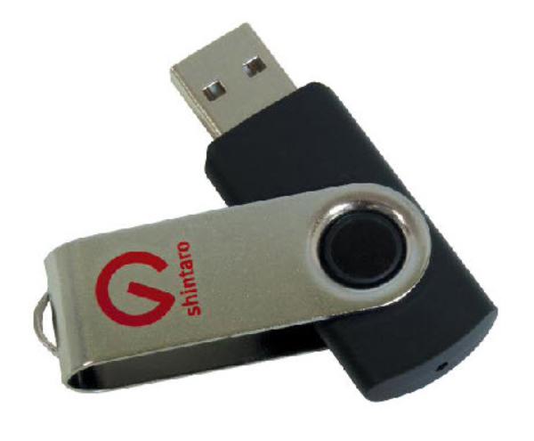 Shintaro 64GB Rotary Pocket Disk USB 2.0 High Speed Data Storage - SuperSaverAU - view 1