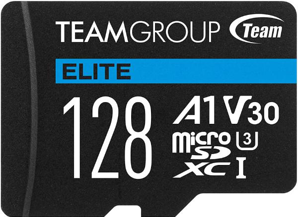 TEAM ELITE uSDXC 128GB UHS-I U3 V30 A1 R/W up to 100/50MB/s Micro SD Card - SuperSaverAU - view 1