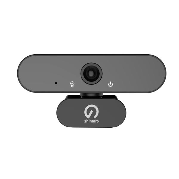 Shintaro SH-170 1080p 30FPS Rotatable Webcam with 360-Degree Clip
