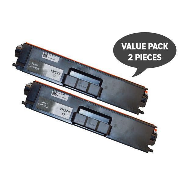 Compatible Laser Toner Cartridge Set of 2 - High Yield, 6000 Pages - SuperSaverAU - view 1