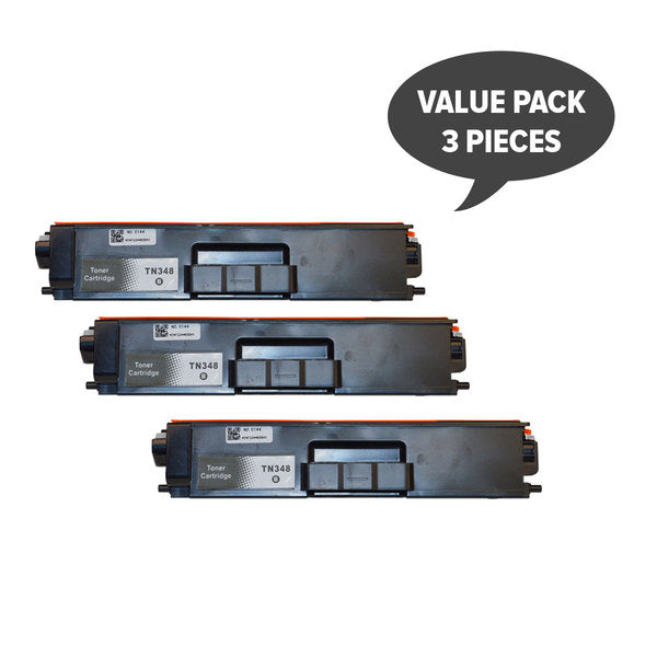 Compatible Laser Toner Cartridge Set of 3 - High Yield, 6000 Pages - SuperSaverAU - view 1