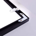 Full Length Mirror Standing for Bedroom & Bathroom, 106 x 35 cm, Black, Adjustable Hanger - SuperSaverAU - view 2