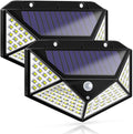 100 Waterproof LED Motion Sensor Solar Security Lights Outdoor 2pack - 3 Modes, 1000 Lumens - SuperSaverAU - view 1