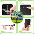 200 Waterproof LED Solar Fairy Lights, 8 Modes, 20m Copper Wire, Outdoor Decor - SuperSaverAU - view 1
