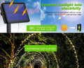 20m 200 LED Solar Powered Outdoor String Lights, 8 Modes, Waterproof for Garden - SuperSaverAU - view 5