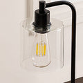 2x Pack Industrial Table Lamp with 2 USB Ports, Dimmable LED Bulb, 40x23x20 cm - SuperSaverAU - view 1