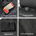 Premium Waterproof Dog Car Seat Cover with Mesh Window 137x147cm