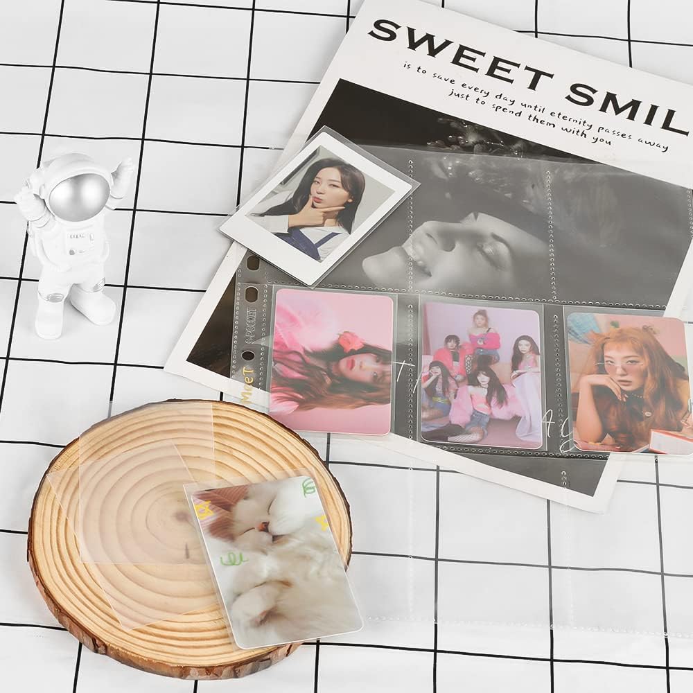 Premium Kpop Photocard Sleeves 200 Micron - 100 Pack