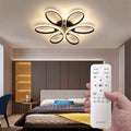 Premium Modern Dimmable LED Chandelier with Remote - 90cm