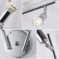 Premium Modern 4 Light LED Track Lighting Kit - Chrome