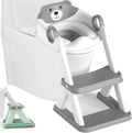 Potty Training Seat Ladder, Kids Boys Girls, Grey - SuperSaverAU - view 1