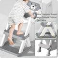 Potty Training Seat Ladder, Kids Boys Girls, Grey - SuperSaverAU - view 2