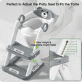 Potty Training Seat Ladder, Kids Boys Girls, Grey - SuperSaverAU - view 4