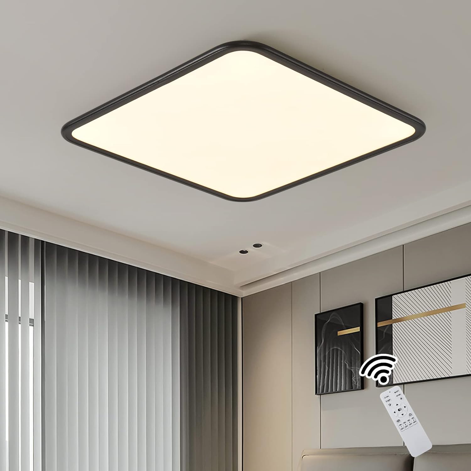 Premium Dimmable LED Ceiling Light with Anti Blue Light - 40W