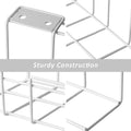 Premium White 2 Pack Under Desk Cable Management Tray