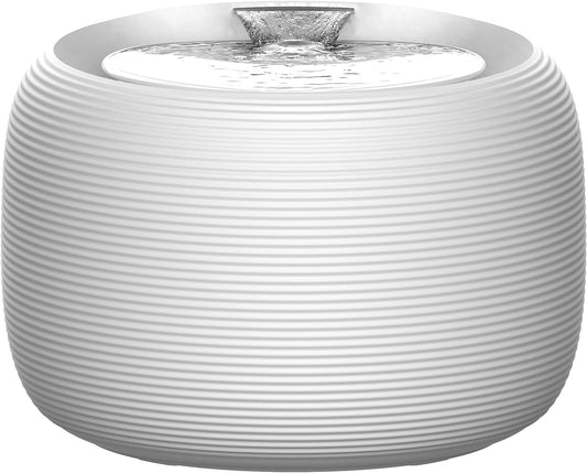 Nugget 2.5L Smart Pet Water Fountain for Cats & Dogs - Whisper-Quiet, Automatic Purge