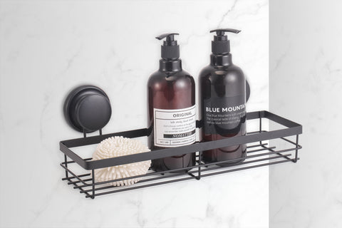 2 Pack Corner Shower Caddy Shelf Rack, 34x10x12 cm, No-Drilling, Rustproof - SuperSaverAU - view 2