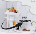 360 Rotating Large Capacity Makeup Organizer for Bedroom and Bathroom (White) - SuperSaverAU - view 3