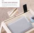 Premium White Foldable Laptop Bed Desk for Home Office