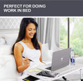 Premium Foldable Laptop Bed Desk with Storage 60x40x26cm