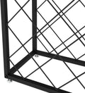 Freestanding Metal Wine Rack for 25 Bottles - Modern Design - SuperSaverAU - view 6