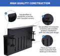 Premium Under Desk Laptop Holder with Cable Tray & Pen Storage