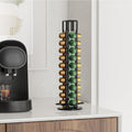 Premium 40 Pod Rotating Coffee Capsule Holder for Nespresso Pods