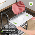 Premium 3-Tier Dish Drying Rack with Utensil & Cutting Board Holder