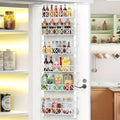 Premium 6-Tier Over Door Pantry Organiser with Adjustable Baskets
