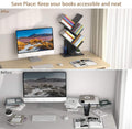 CARLA HOME 5-Tier Tree Bookshelf Storage Rack for Home Office (Black) - SuperSaverAU - view 3