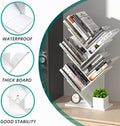 CARLA HOME 5-Tier Tree Bookshelf Storage Rack for Home Office (White) - SuperSaverAU - view 4