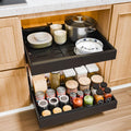 CARLA HOME 2-Tier Metal Hutch Bookshelf with Adjustable Grid Panel (40 x 27 x 7 cm) - SuperSaverAU - view 1