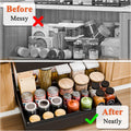 CARLA HOME 2-Tier Metal Hutch Bookshelf with Adjustable Grid Panel (40 x 27 x 7 cm) - SuperSaverAU - view 4