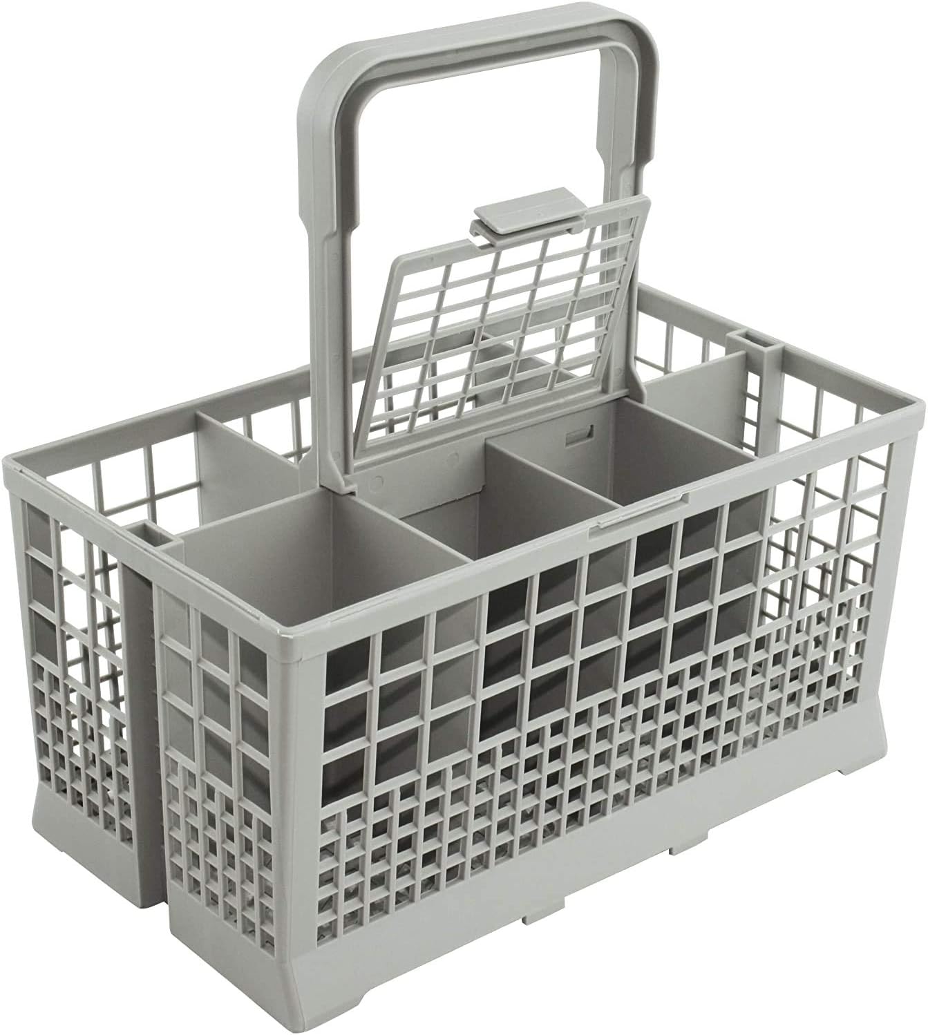 CARLA HOME 8 Slot Universal Dishwasher Cutlery Basket - Grey