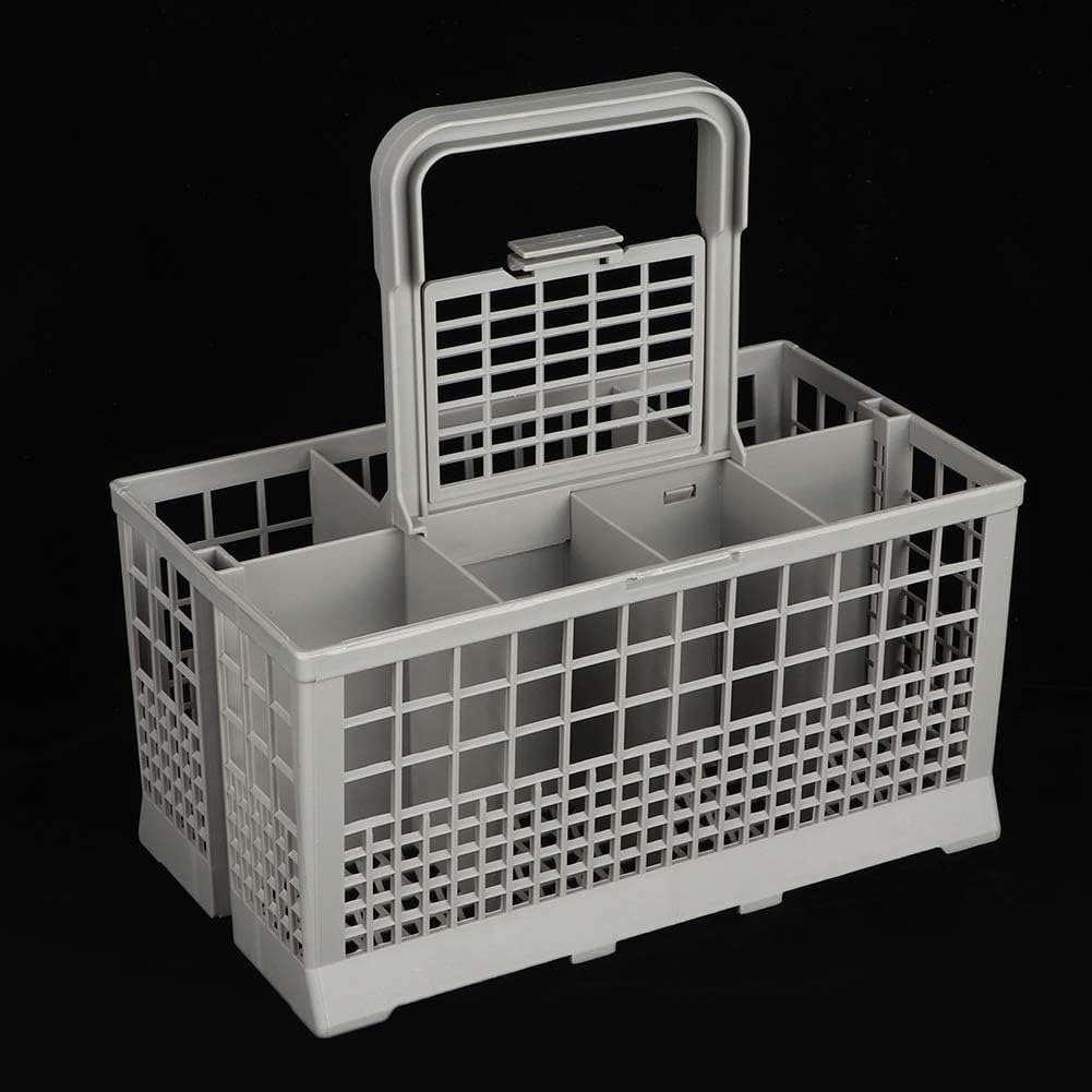 CARLA HOME 8 Slot Universal Dishwasher Cutlery Basket - Grey