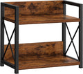 CARLA HOME 2-Tier Countertop Shelf Organizer, Rustic Wood, 27 x 30 x 16 cm - SuperSaverAU - view 1